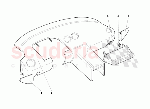 Part Diagram for Lamborghini 009414340