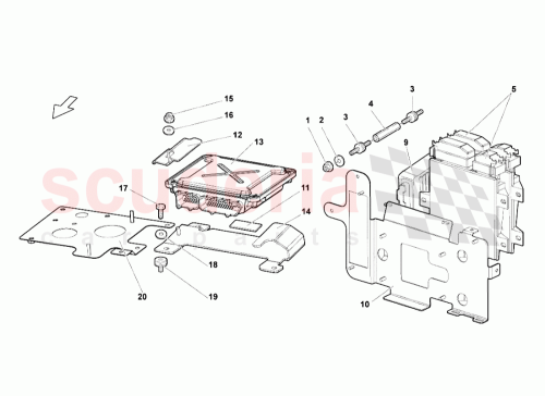 Part Diagram for Lamborghini 400959645