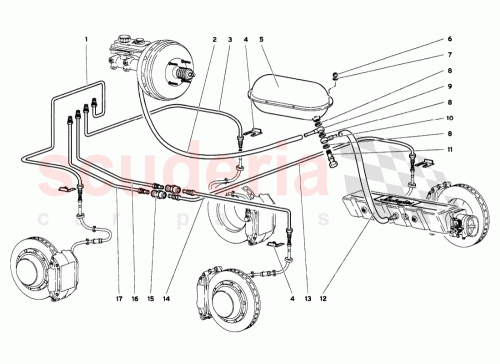 Part Diagram for Lamborghini 0032006890