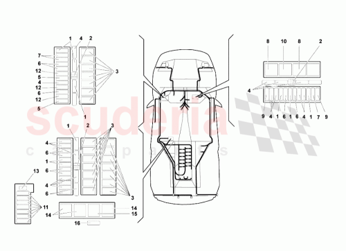 Part Diagram for Lamborghini N01713120