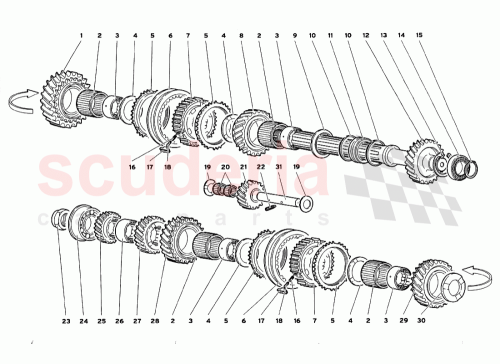 Part Diagram for Lamborghini 002437436