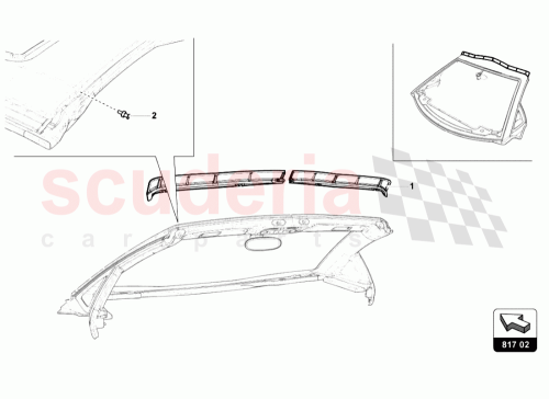 Part Diagram for Lamborghini 475817029C