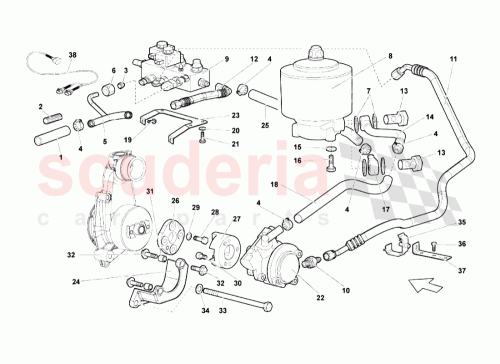 Part Diagram for Lamborghini 410422891B