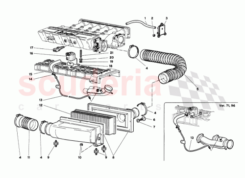 Part Diagram for Lamborghini 0020008222