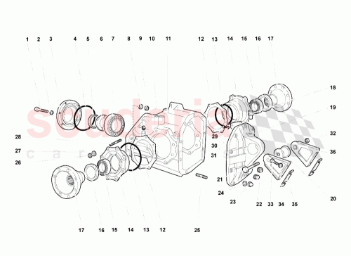 Part Diagram for Lamborghini 0B9507103C