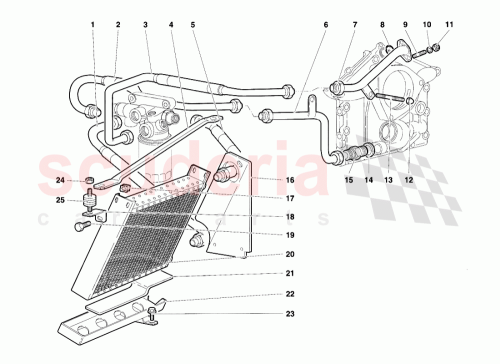 Part Diagram for Lamborghini 001531858