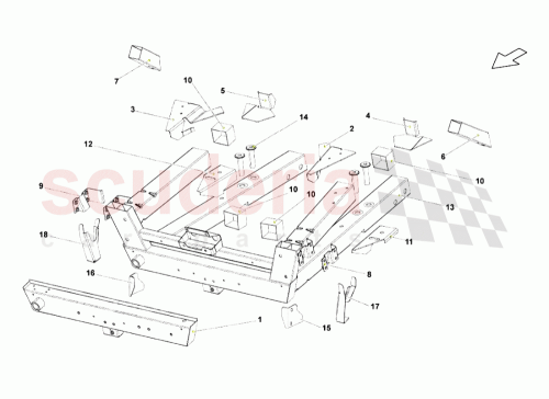Part Diagram for Lamborghini 400806366B