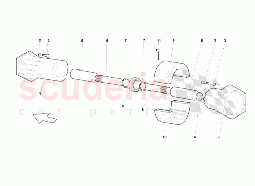 Part Diagram for Lamborghini 086311519