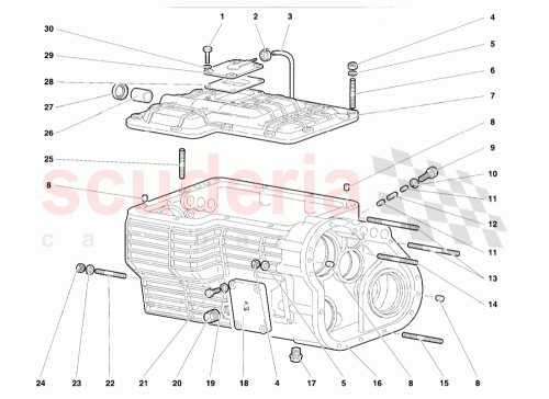 Part Diagram for Lamborghini 008801612
