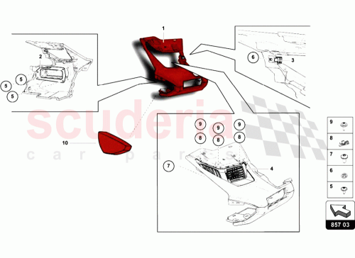 Part Diagram for Lamborghini 470941787A