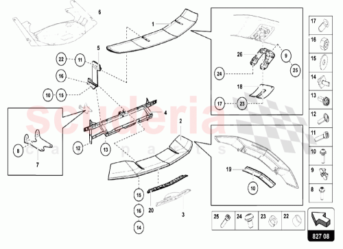 Part Diagram for Lamborghini 470827676