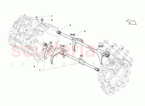 Part Diagram for Lamborghini 086301374