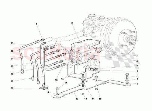 Part Diagram for Lamborghini 400611949
