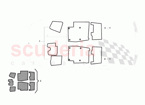 Part Diagram for Lamborghini 418863368G