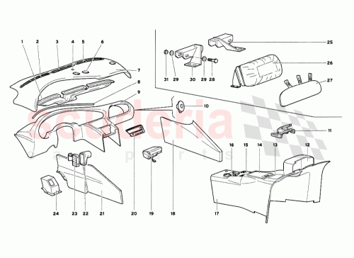 Part Diagram for Lamborghini 0078006724