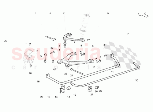 Part Diagram for Lamborghini N10286102