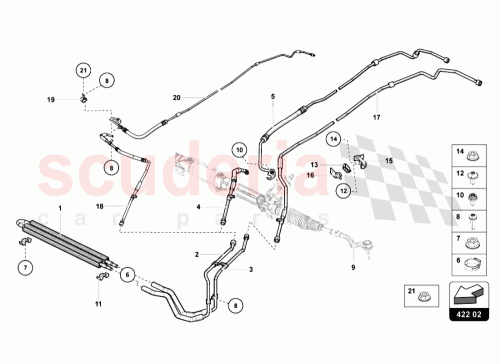 Part Diagram for Lamborghini 470422859E