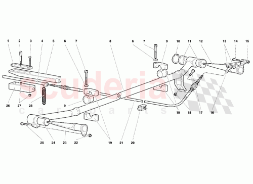 Part Diagram for Lamborghini 008700462