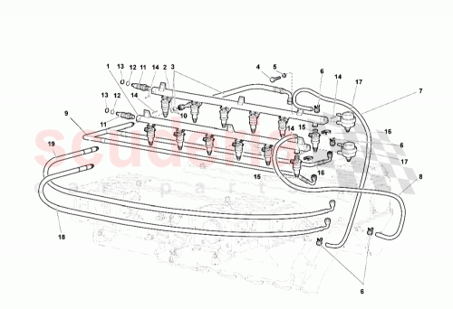 Part Diagram for Lamborghini 008700644