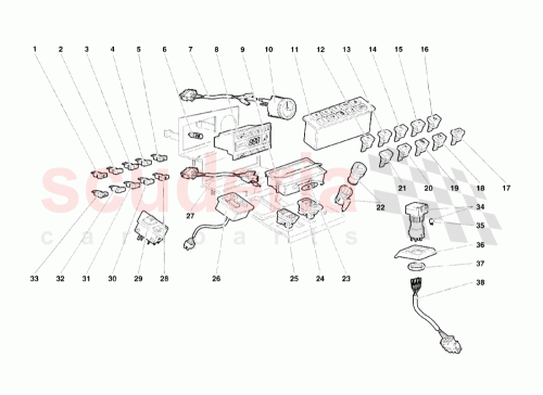 Part Diagram for Lamborghini 005937307