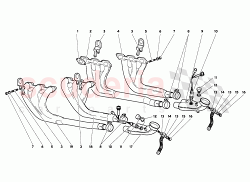 Part Diagram for Lamborghini 0044007624