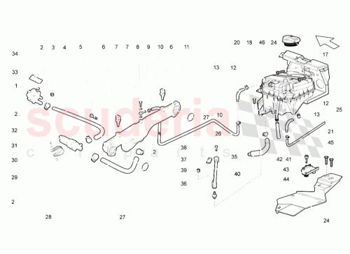Part Diagram for Lamborghini 07L121428