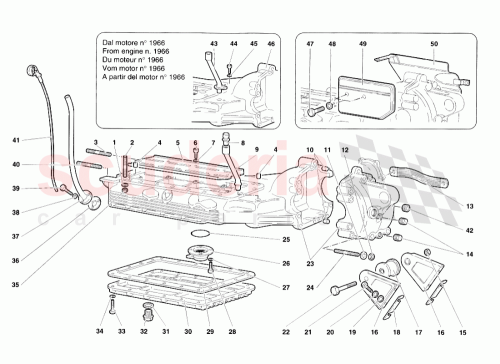 Part Diagram for Lamborghini 0023001636