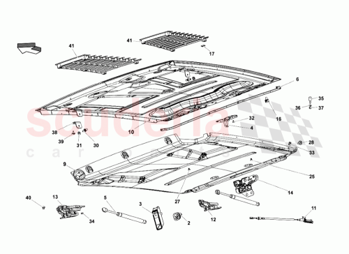 Part Diagram for Lamborghini 400853625