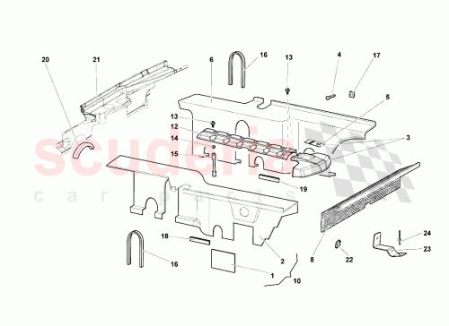 Part Diagram for Lamborghini 417103704