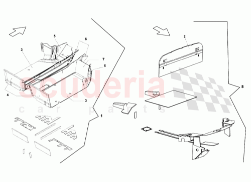 Part Diagram for Lamborghini 407864071B