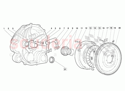 Part Diagram for Lamborghini 002131489