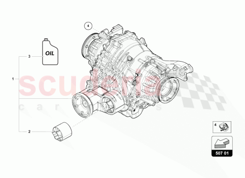Part Diagram for Lamborghini G052515A2