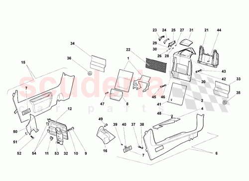 Part Diagram for Lamborghini 417863494