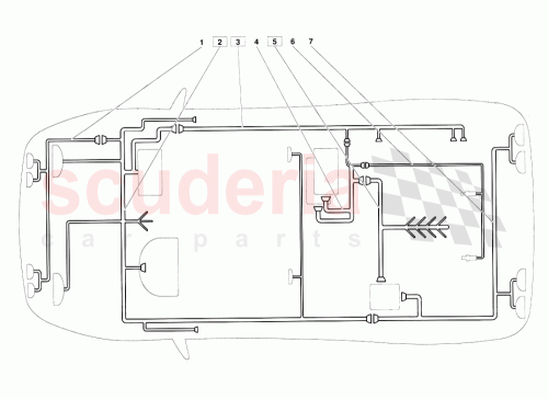 Part Diagram for Lamborghini 006130087