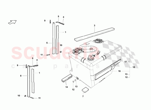 Part Diagram for Lamborghini N0125291