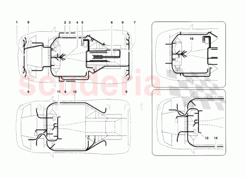 Part Diagram for Lamborghini 006138156