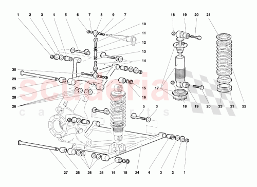 Part Diagram for Lamborghini 005233269