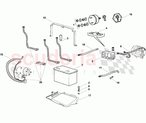Part Diagram for Lamborghini N10049309