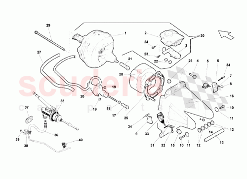 Part Diagram for Lamborghini 400721225