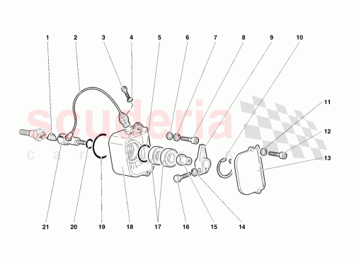 Part Diagram for Lamborghini 008100607