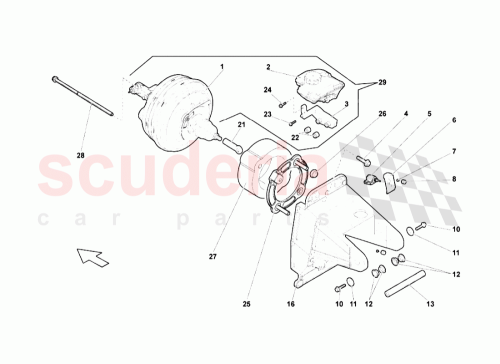 Part Diagram for Lamborghini N90950501