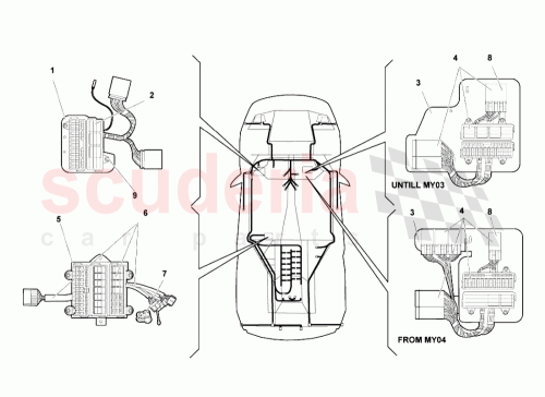 Part Diagram for Lamborghini 410962265