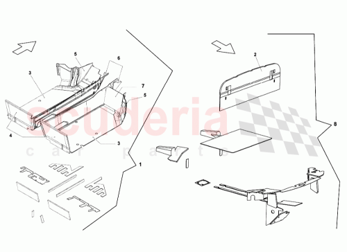 Part Diagram for Lamborghini 408863648G