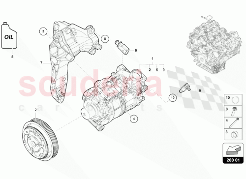 Part Diagram for Lamborghini G052300A2