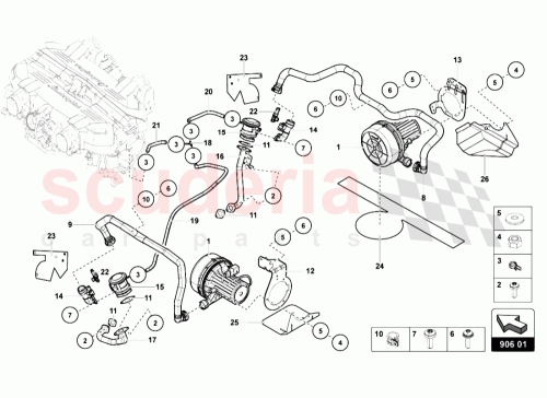 Part Diagram for Lamborghini 470131845