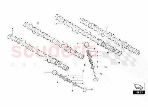 Part Diagram for Lamborghini 07M109303Q