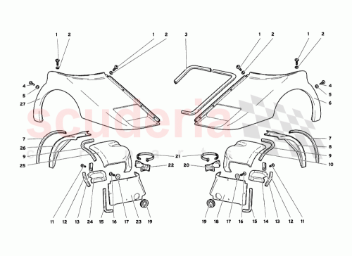 Part Diagram for Lamborghini 0068005589