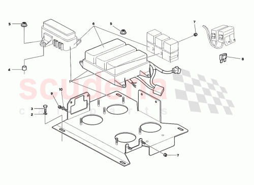 Part Diagram for Lamborghini 0061006585