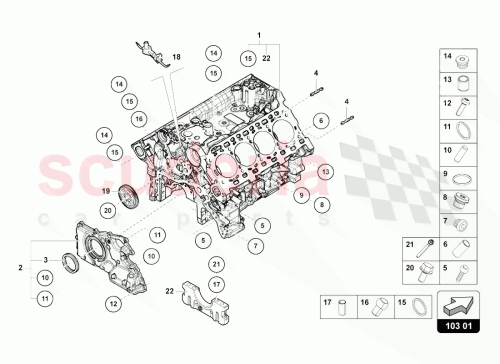 Part Diagram for Lamborghini WHT008091