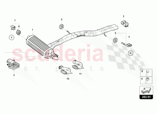 Part Diagram for Lamborghini N10736701